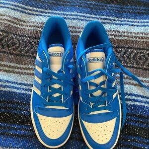 New Adidas Break Start Blue basketball sneaker shoes Men's sz 7 women 8